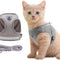 Furry Houdini's Escape-Proof Adventure Suit: The Ultimate Cat & Bunny Strollin’ Set for Tiny Terrors Under 3 Lbs!