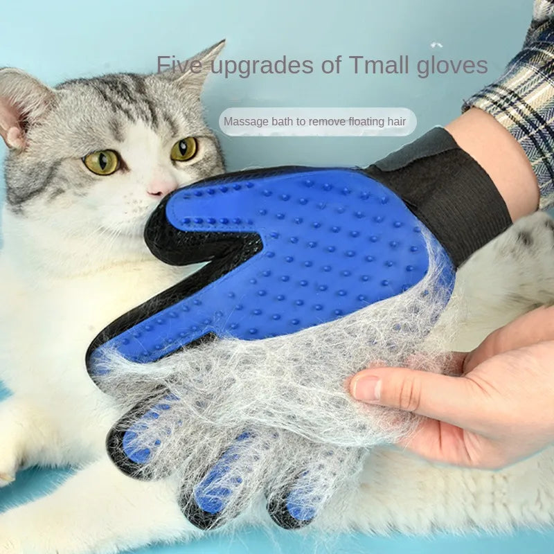 Furry Spa Day: The Ultimate Cat and Dog Hair Ninja Gloves for Grooming, Bathing, and Making Your Pet Look Fabulous!